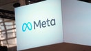 FILE - The Meta logo is seen at the Vivatech show in Paris, France, Wednesday, June 14, 2023. Canada&apos;s Senate on Thursday, June 22, passed a bill that will require Google and Meta to pay media outlets for news content that they share or otherwise repurpose on their platforms. 