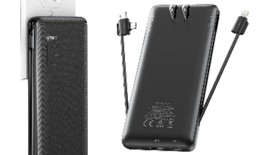 Recalled VRURC portable charger in black