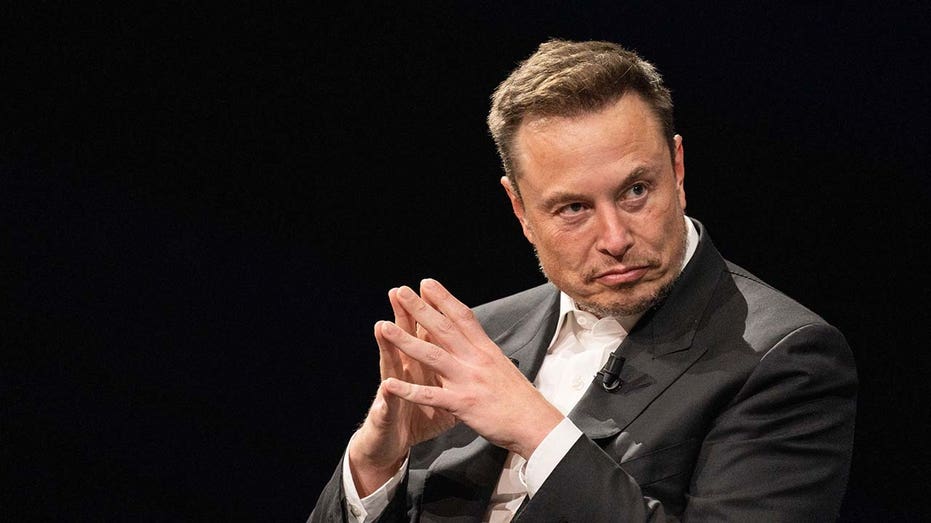 Elon Musk frowning