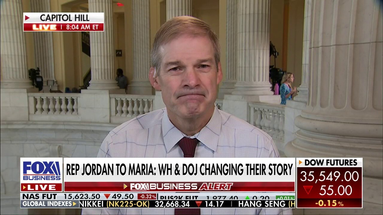 Rep. Jim Jordan, R-Ohio, joins ‘Mornings with Maria’ to discuss the latest news emerging from the investigation into the Biden family’s controversial business dealings. 