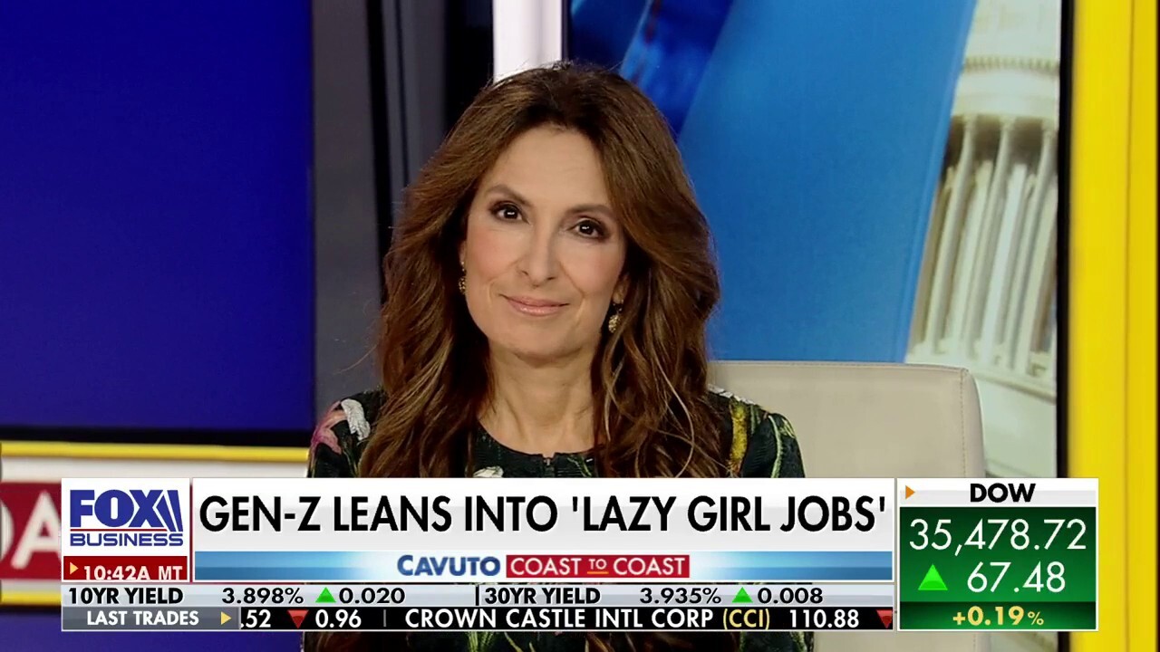 NYU business professor Suzy Welch sits down with FOX Business' Neil Cavuto to explain the growing 'lazy girl jobs' trend among Gen Z workers seeking to cut down on stress.