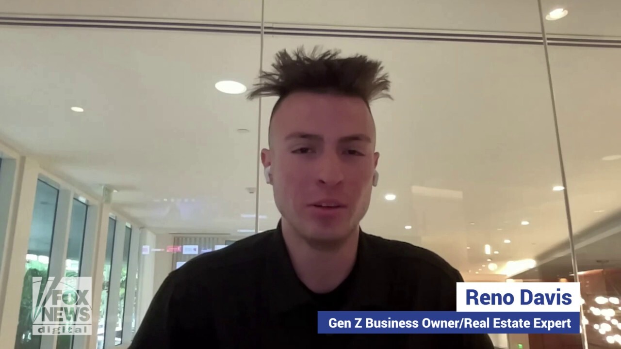 22-year-old Gen Z business owner Reno Davis shares his thoughts on workplace trends among his generation.