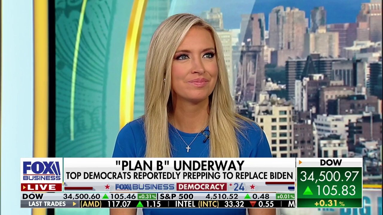 'Outnumbered' co-host Kayleigh McEnany reacts to reports Democrats are preparing to replace Biden as their presidential nominee on 'The Big Money Show.'