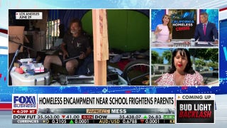 ‘NOT SAFE’: Parents forced to drop kids at school near LA homeless encampment - Fox Business Video