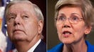 Sens. Lindsey Graham, R-S.C., and Elizabeth Warren, D-Mass., have teamed up on a bill aimed at reining in Big Tech. 