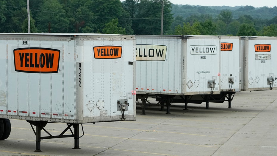 Yellow Trucking Corporation trucks